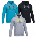  BLUZA UNDER ARMOUR RIVAL FLEECE FITTED GRAPHIC HOODIE MEN