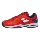BUTY TENISOWE BABOLAT PROPULSE CLAY BRIGHT RED JUNIOR