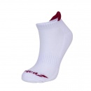 SKARPETY BABOLAT INVISIBLE WOMEN SOCKS 2 PACK WH/RD