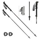  KIJE TREKKINGOWE GABEL IBEX CARBON XTS 105-120 CM