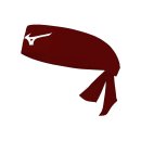 OPASKA NA GŁOWĘ MIZUNO BANDANA LAVA FALLS 1 SZT
