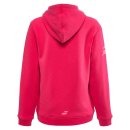 BLUZA BABOLAT EXERCISE HOOD SWEAT JUNIOR RED ROSE