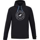 BLUZA BABOLAT EXERCISE HOOD SWEAT MEN BLACK/BLACK