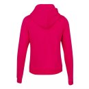 BLUZA BABOLAT EXERCISE HOOD SWEAT WOMEN RED ROSE