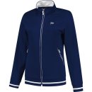 BLUZA DUNLOP CLUB KNITTED JACKET GIRL NAVY