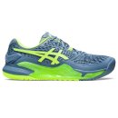 BUTY TENISOWE ASICS GEL RESOLUTION 9 AC STEEL BL/HAZARD 400 MEN