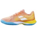 BUTY TENISOWE BABOLAT JET MACH III CLAY WOMEN CORAL/GOLD FUSION