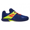 BUTY TENISOWE BABOLAT PROPULSE CLAY JUNIOR 19 BLUE/FLUO AERO