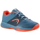 BUTY TENISOWE HEAD REVOLT PRO 4.0 CLAY JUNIOR BLUE STONE/ORANGE 