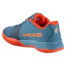 BUTY TENISOWE HEAD REVOLT PRO 4.0 CLAY JUNIOR BLUE STONE/ORANGE 