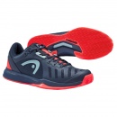 BUTY TENISOWE HEAD SPRINT TEAM 3.0 CLAY MEN  BLUE/NEON RED