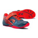 BUTY TENISOWE HEAD SPRINT VELCRO 3.0 KIDS MIDNIGHT NAVY/NEON RED