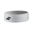 FROTKA NA GŁOWĘ BABOLAT LOGO HEADBAND WHITE/WHITE