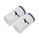 FROTKI NA RĘKĘ MIZUNO WRISTBAND LONG WHITE 2 SZT.
