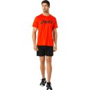 KOSZULKA ASICS CORE TOP MEN RED/BLACK