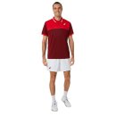 KOSZULKA ASICS COURT POLO MEN BEET JUICE/CLASSIC RED