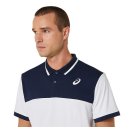 KOSZULKA ASICS COURT POLO MEN BRILLIANT WHITE/MIDNIGHT