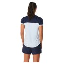 KOSZULKA ASICS COURT SS TOP WOMEN SOFT SKY/MIDNIGHT