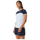 KOSZULKA ASICS COURT SS TOP WOMEN SOFT SKY/MIDNIGHT