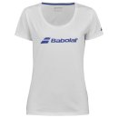 KOSZULKA BABOLAT EXERCISE BABOLAT TEE GIRL WHITE/WHITE