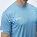 KOSZULKA BABOLAT PLAY CREW NECK TEE MEN CYAN BLUE