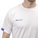 KOSZULKA BABOLAT PLAY CREW NECK TEE MEN WHITE/WHITE