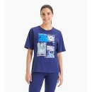 KOSZULKA DIADORA T-SHIRT FLOW WOMEN COBALT BLUE