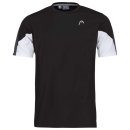  KOSZULKA HEAD CLUB 22 TECH T-SHIRT MEN BLACK