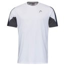  KOSZULKA HEAD CLUB 22 TECH T-SHIRT MEN WHITE/DARK BLUE