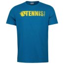  KOSZULKA HEAD FONT T-SHIRT MEN BLUE
