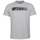  KOSZULKA HEAD FONT T-SHIRT MEN GREY MELANGE