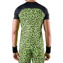 KOSZULKA HYDROGEN PANTHER TECH TEE MEN BLACK/FLUO YELLOW