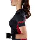 KOSZULKA HYDROGEN PANTHER TECH TEE WOMEN BLACK/RED