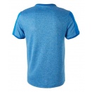 KOSZULKA LOTTO DRAGON TECH II TEE BLUE MELANGE MEN