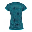 KOSZULKA LOTTO TENNIS TECH TEE PRINTED BLUE WOMEN