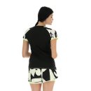 KOSZULKA LOTTO TOP TEN III PRT2 WOMEN WHITE/BLACK