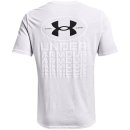 KOSZULKA UNDER ARMOUR REPEAT SS MEN WHITE