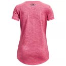 KOSZULKA UNDER ARMOUR TECH BL TWIST SS GIRL PINK