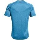 KOSZULKA UNDER ARMOUR TECH SHORTSLEEVE TEE 2.0 MEN BLUE 422