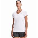 KOSZULKA UNDER ARMOUR TECH SOLID SSV WOMEN WHITE 100