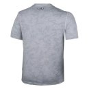 KOSZULKA UNDER ARMOUR THREADBORNE FITTED PRINTED SS MEN GRAY 941