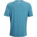 KOSZULKA UNDER ARMOUR VERTICAL SIGNATURE SS MEN BLUE