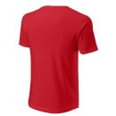 KOSZULKA WILSON SCRIPT ECO COTTON TEE SLIMFIT MEN RED