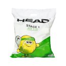 METODYCZNE PIŁKI TENISOWE HEAD STAGE 1 GREEN 72 SZT.