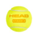 METODYCZNE PIŁKI TENISOWE HEAD STAGE 2 ORANGE 3 SZT.