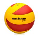 PIŁKA SIATKOWA METEOR CHILI PU YELLOW/RED 5 VOLLEYBALL