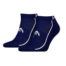  SKARPETY HEAD ALL SPORTS PERMORMANCE SNEAKER SOCKS 2 PACK NAVY