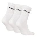 SKARPETY HEAD ALL SPORTS SHORT CREW SOCKS 3 PACK WHITE