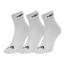  SKARPETY HEAD ALL SPORTS TRAINING QUARTER 3 PACK WHITE