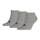  SKARPETY HEAD ALL SPORTS TRAINING SNEAKER SOCKS 3 PACK GRAY MELANGE